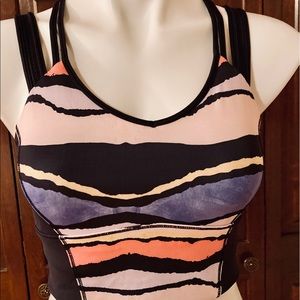 Lululemon vintage crop top with sports bra